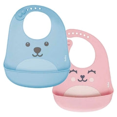 Babador com Pega-Migalhas em Silicone Gumy Buba